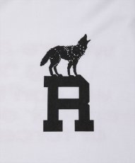 画像5: ROTTWEILER/DOG LOGO LS TEE（WHITE）［プリント長袖T-24秋冬］ (5)