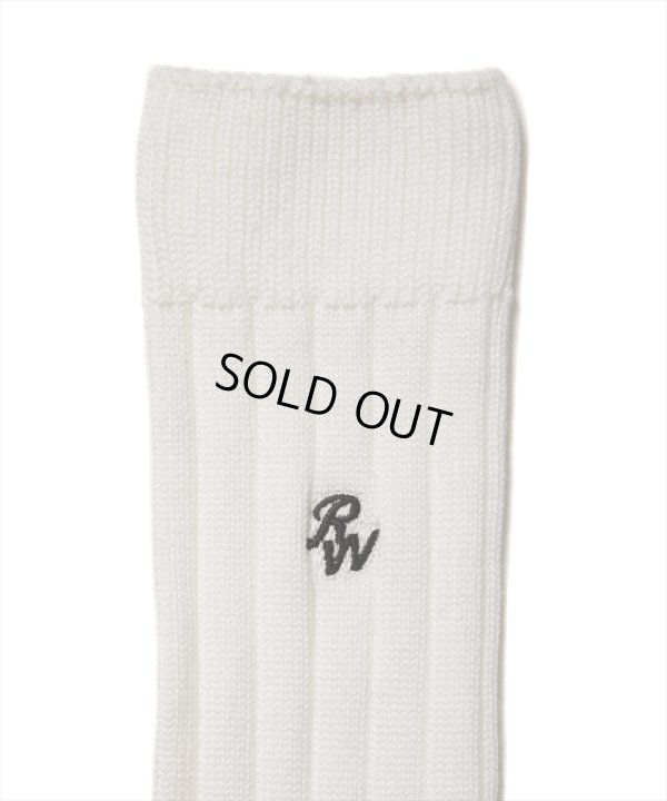 画像3: 【30%OFF】ROTTWEILER/R9 PURPLES SOX（WHITE）［ソックス-24秋冬］
