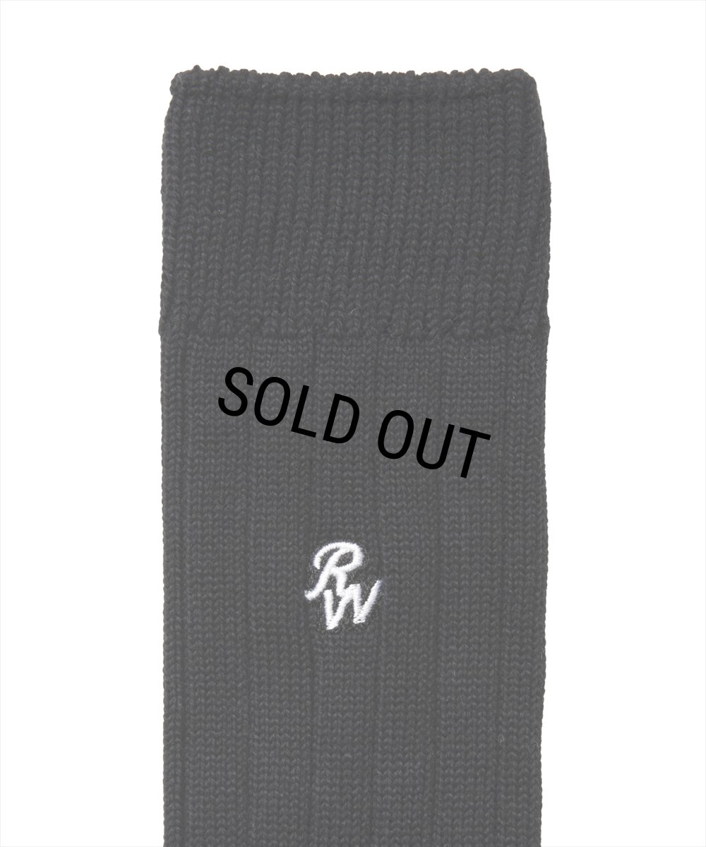 画像3: 【30%OFF】ROTTWEILER/R9 PURPLES SOX（BLACK）［ソックス-24秋冬］ (3)
