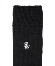 画像3: 【30%OFF】ROTTWEILER/R9 PURPLES SOX（BLACK）［ソックス-24秋冬］ (3)