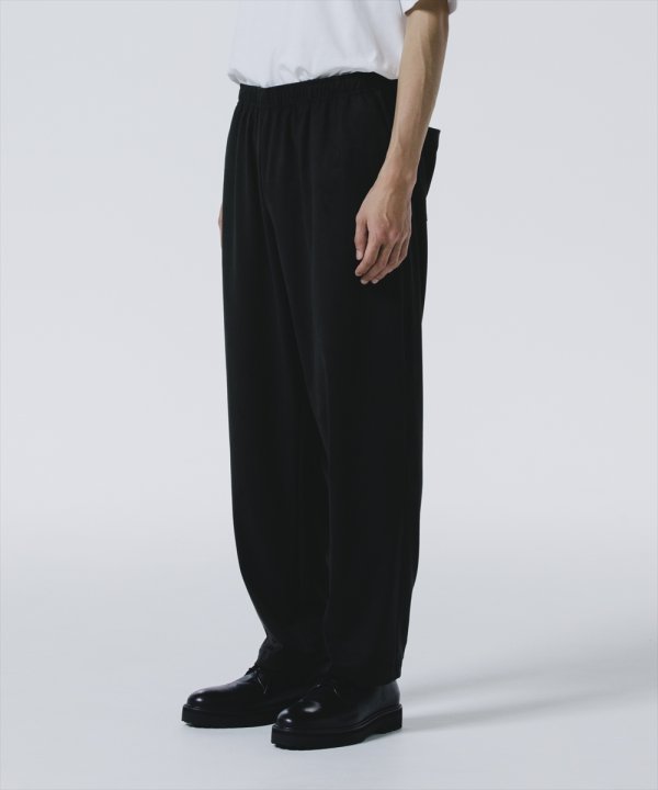 画像3: 【30%OFF】ROTTWEILER/R9 F.SUEDE EASY PANTS（BLACK）［フェイクスウェードイージーパンツ-24秋冬］