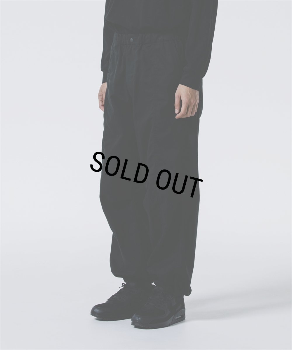 画像3: 【40%OFF】ROTTWEILER/R9 PARACHUTE PANTS（BLACK）［パラシュートパンツ-24秋冬］ (3)