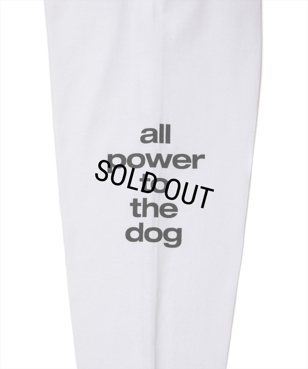 画像3: 【30%OFF】ROTTWEILER/GRAFFITI LS TEE（WHITE）［プリント長袖T-24秋冬］ (3)