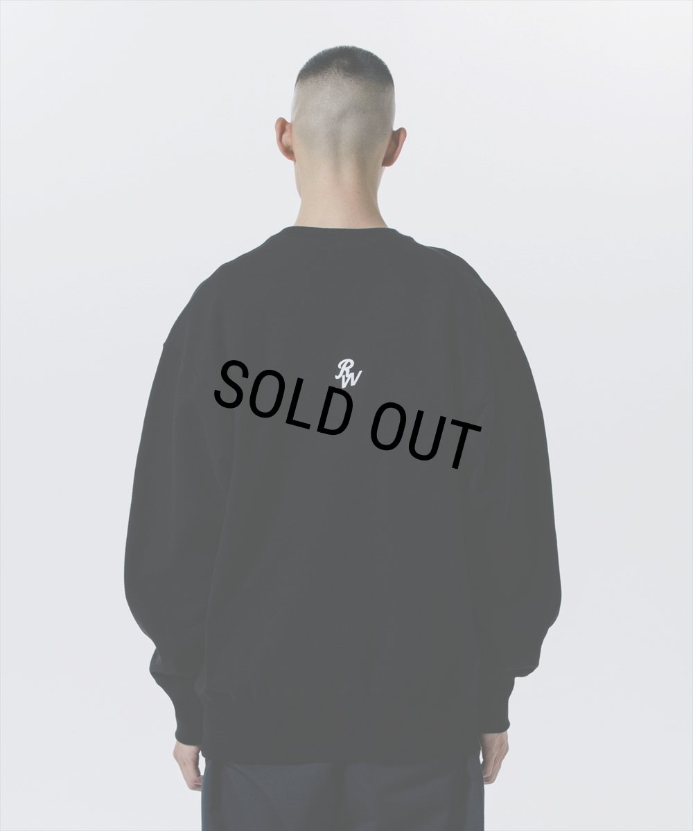 画像7: ROTTWEILER/RTTW SWEATER（BLACK）［クルーネックスウェット-24秋冬］ (7)