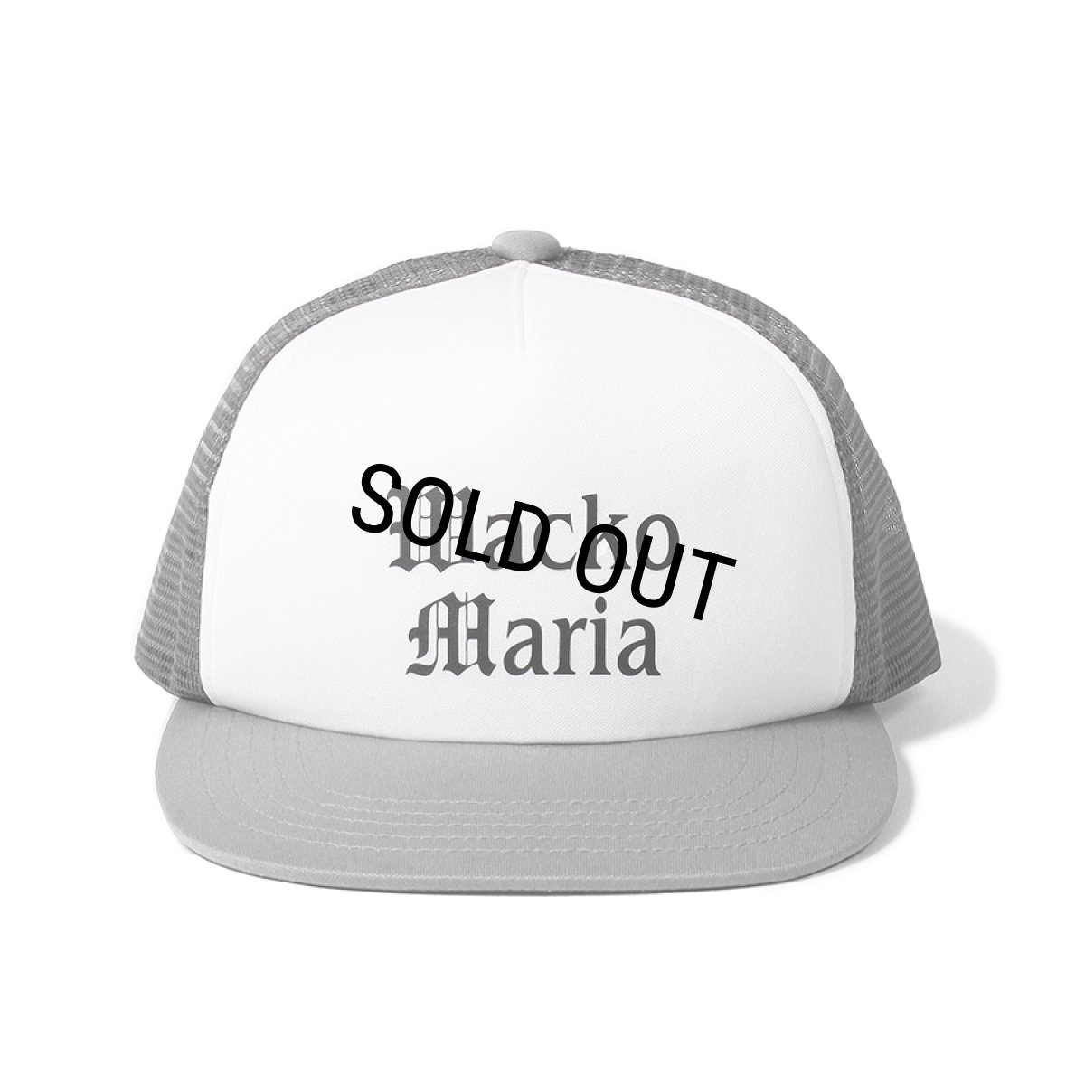 画像1: WACKO MARIA/MESH CAP（GRAY/WHITE）［メッシュキャップ-24春夏］ (1)