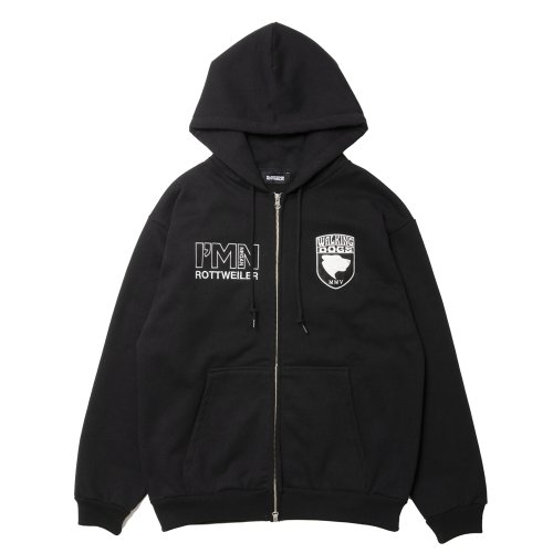 他の写真1: 【30%OFF】ROTTWEILER/WALKING DOG ZIP PARKA（BLACK）［ジップパーカー-24秋冬］