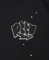 画像3: 【30%OFF】ROTTWEILER/RW PAINTED PARKA（BLACK）［ペイント加工パーカー-24秋冬］ (3)