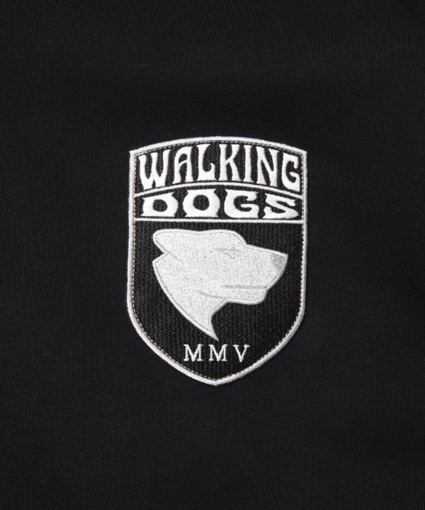 画像4: 【30%OFF】ROTTWEILER/WALKING DOG ZIP PARKA（BLACK）［ジップパーカー-24秋冬］
