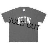 ROTTWEILER/RTTW TEE（CHARCOAL）［プリントT-24秋冬］