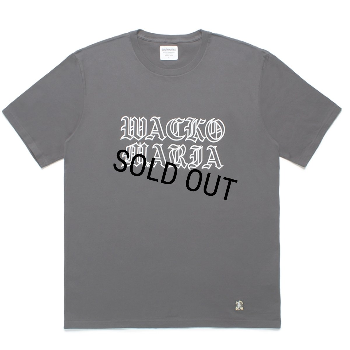 画像1: WACKO MARIA/STANDARD T-SHIRT（BLACK）［プリントT-24春夏］ (1)