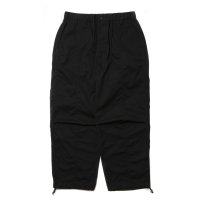 【30%OFF】ROTTWEILER/R9 PARACHUTE PANTS（BLACK）［パラシュートパンツ-24秋冬］