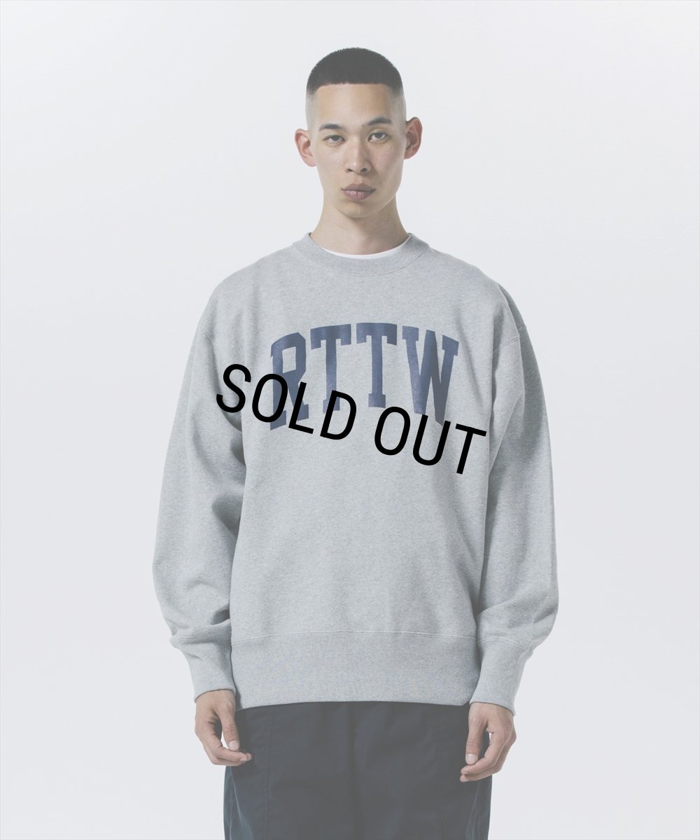画像6: ROTTWEILER/RTTW SWEATER（GRAY）［クルーネックスウェット-24秋冬］ (6)