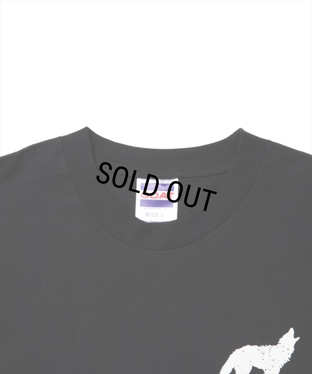 画像3: 【30%OFF】ROTTWEILER/DOG LOGO TEE（BLACK）［プリントT-24秋冬］ (3)