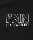 画像3: 【30%OFF】ROTTWEILER/WALKING DOG ZIP PARKA（BLACK）［ジップパーカー-24秋冬］ (3)