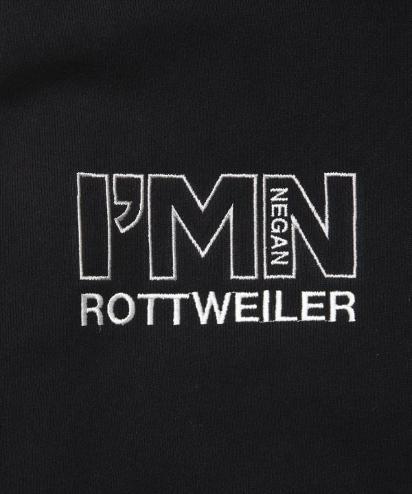 画像3: 【30%OFF】ROTTWEILER/WALKING DOG ZIP PARKA（BLACK）［ジップパーカー-24秋冬］