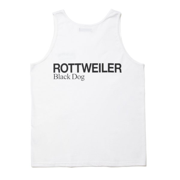 画像2: 【30%OFF】ROTTWEILER/2 LINE TANK TOP（WHITE）［タンクトップ-24春夏］