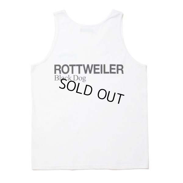 画像2: 【30%OFF】ROTTWEILER/2 LINE TANK TOP（WHITE）［タンクトップ-24春夏］