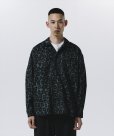 画像4: 【30%OFF】ROTTWEILER/R9 LEOPARD OPENCOLLAR SHIRT（GREEN）［レオパードオープンカラーシャツ-24秋冬］ (4)