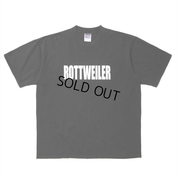 画像1: ROTTWEILER/RW LOGO TEE（CHARCOAL）［プリントT-24秋冬］
