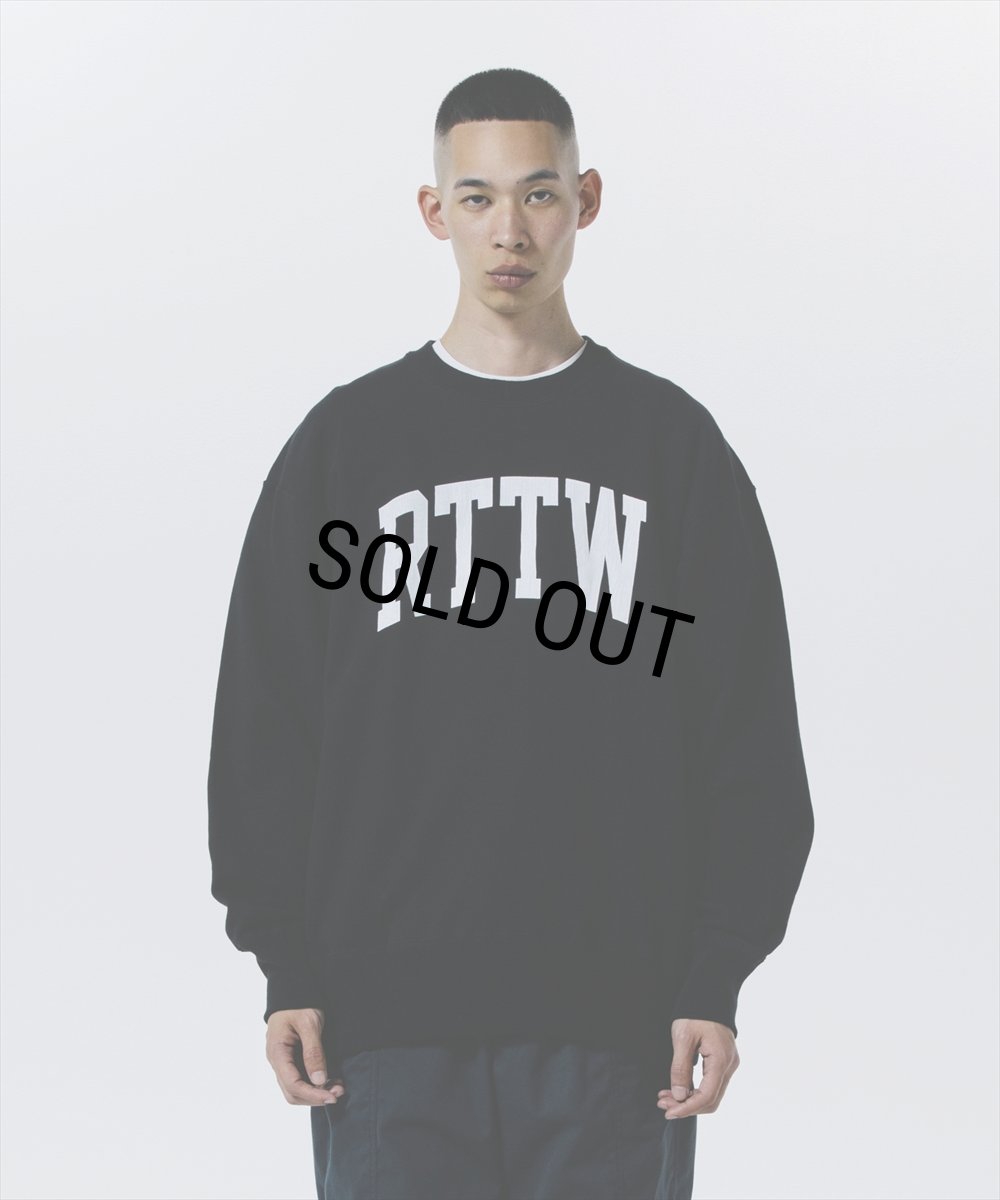 画像6: ROTTWEILER/RTTW SWEATER（BLACK）［クルーネックスウェット-24秋冬］ (6)