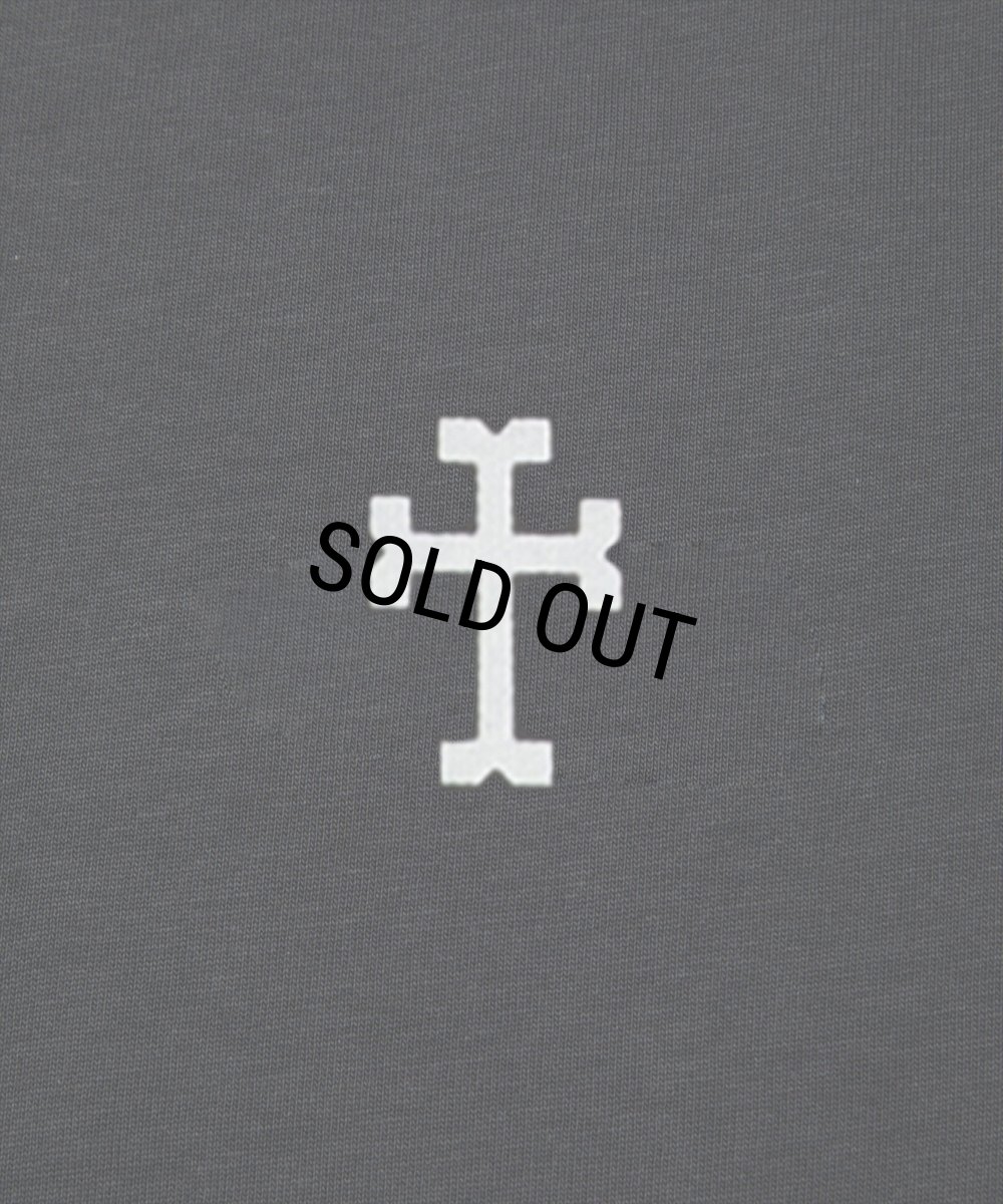 画像4: 【30%OFF】ROTTWEILER/R9 CROSS LS TEE（CHARCOAL）［オリジナル長袖T-24秋冬］ (4)