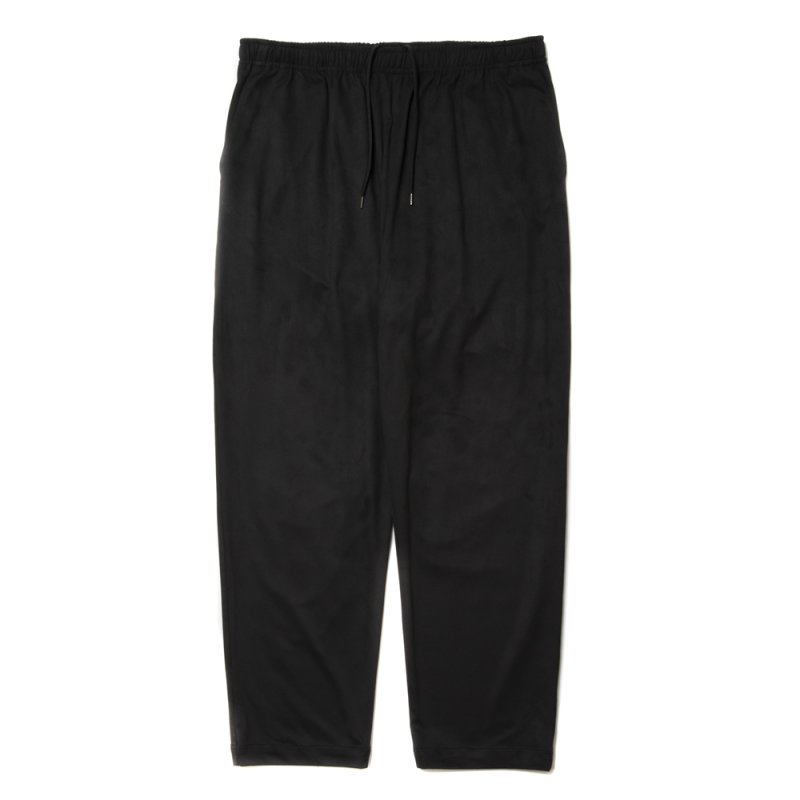 画像1: 【30%OFF】ROTTWEILER/R9 F.SUEDE EASY PANTS（BLACK）［フェイクスウェードイージーパンツ-24秋冬］