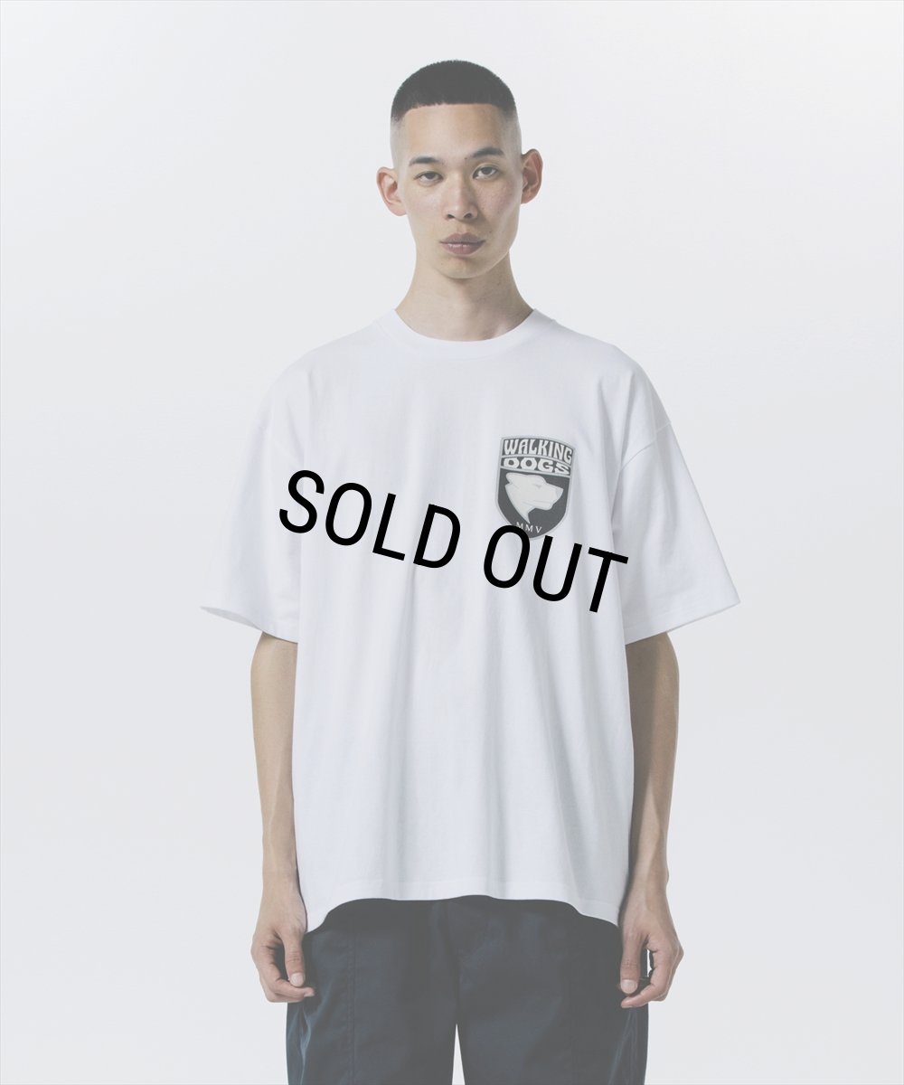 画像6: 【30%OFF】ROTTWEILER/WALKING DOG TEE（WHITE）［プリントT-24秋冬］ (6)