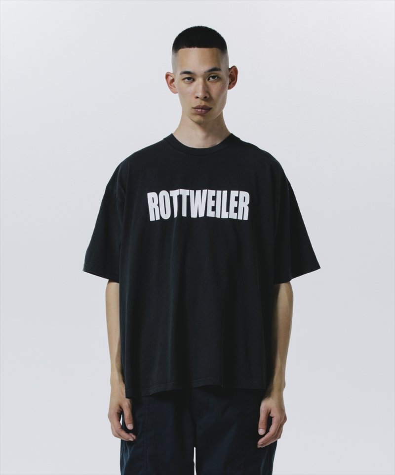 画像3: ROTTWEILER/RW LOGO TEE（CHARCOAL）［プリントT-24秋冬］