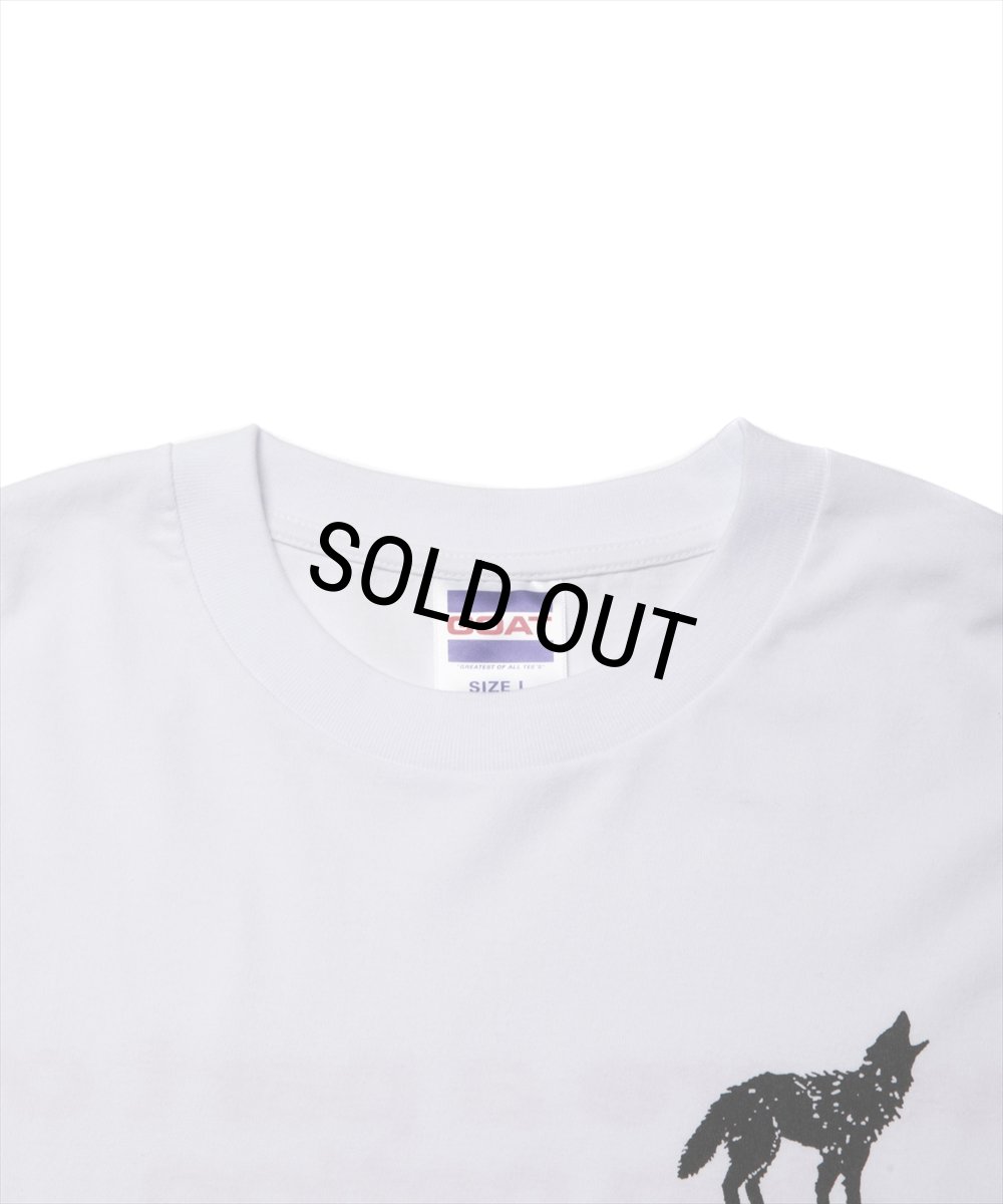 画像4: ROTTWEILER/DOG LOGO LS TEE（WHITE）［プリント長袖T-24秋冬］ (4)