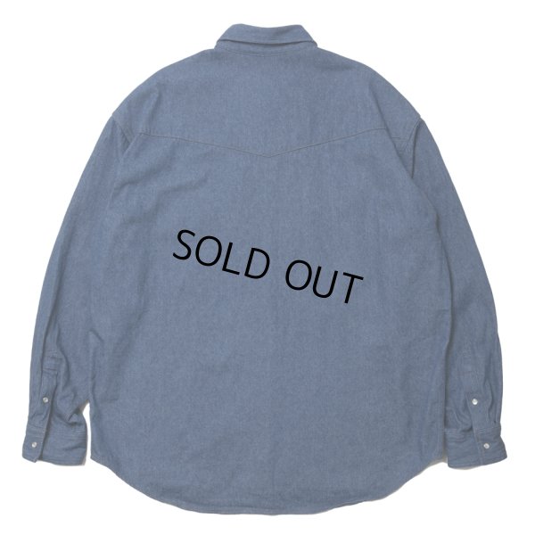 画像2: ROTTWEILER/R9 DENIM SHIRT（INDIGO）［デニムシャツ-24秋冬］