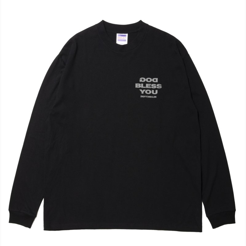 画像1: 【30%OFF】ROTTWEILER/D.B LS TEE（BLACK）［プリント長袖T-24秋冬］