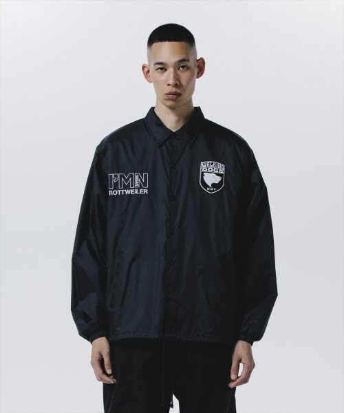 他の写真3: 【30%OFF】ROTTWEILER/WALKING DOG COACH JACKET（BLACK）［ボアコーチJKT-24秋冬］