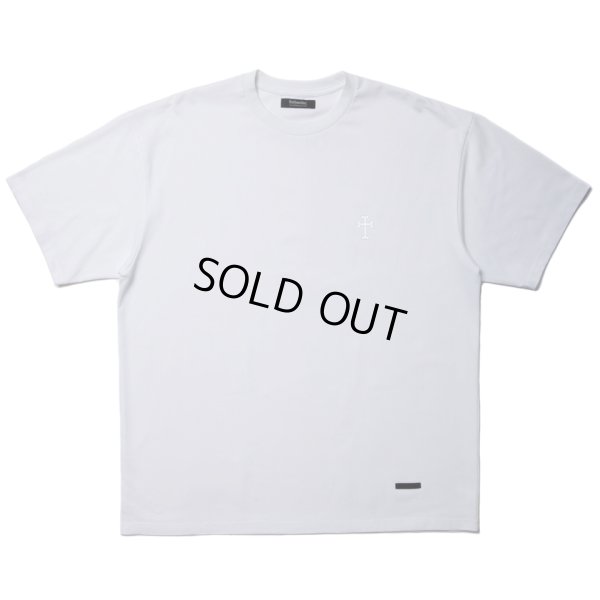画像1: 【30%OFF】ROTTWEILER/R9 CROSS TEE（WHITE）［オリジナルT-24秋冬］