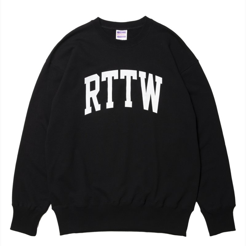 画像1: ROTTWEILER/RTTW SWEATER（BLACK）［クルーネックスウェット-24秋冬］