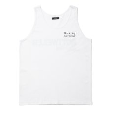 画像1: 【30%OFF】ROTTWEILER/2 LINE TANK TOP（WHITE）［タンクトップ-24春夏］ (1)