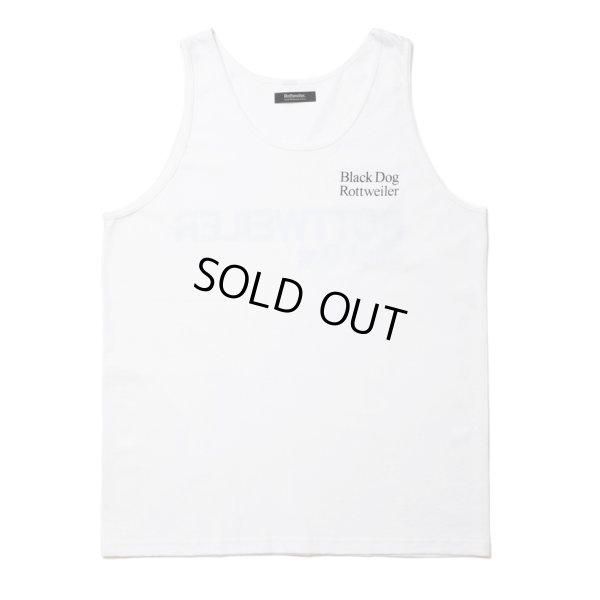 画像1: 【30%OFF】ROTTWEILER/2 LINE TANK TOP（WHITE）［タンクトップ-24春夏］