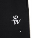 画像3: 【30%OFF】ROTTWEILER/RW PAINTED SWEAT PANTS（BLACK）［ペイント加工スウェットパンツ-24秋冬］ (3)