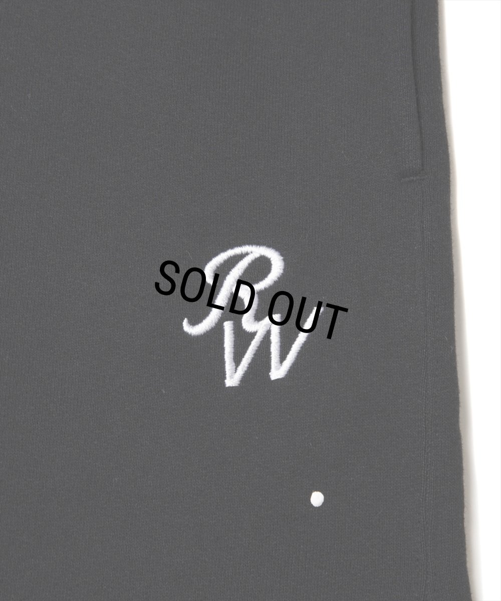 画像3: 【30%OFF】ROTTWEILER/RW PAINTED SWEAT PANTS（BLACK）［ペイント加工スウェットパンツ-24秋冬］ (3)