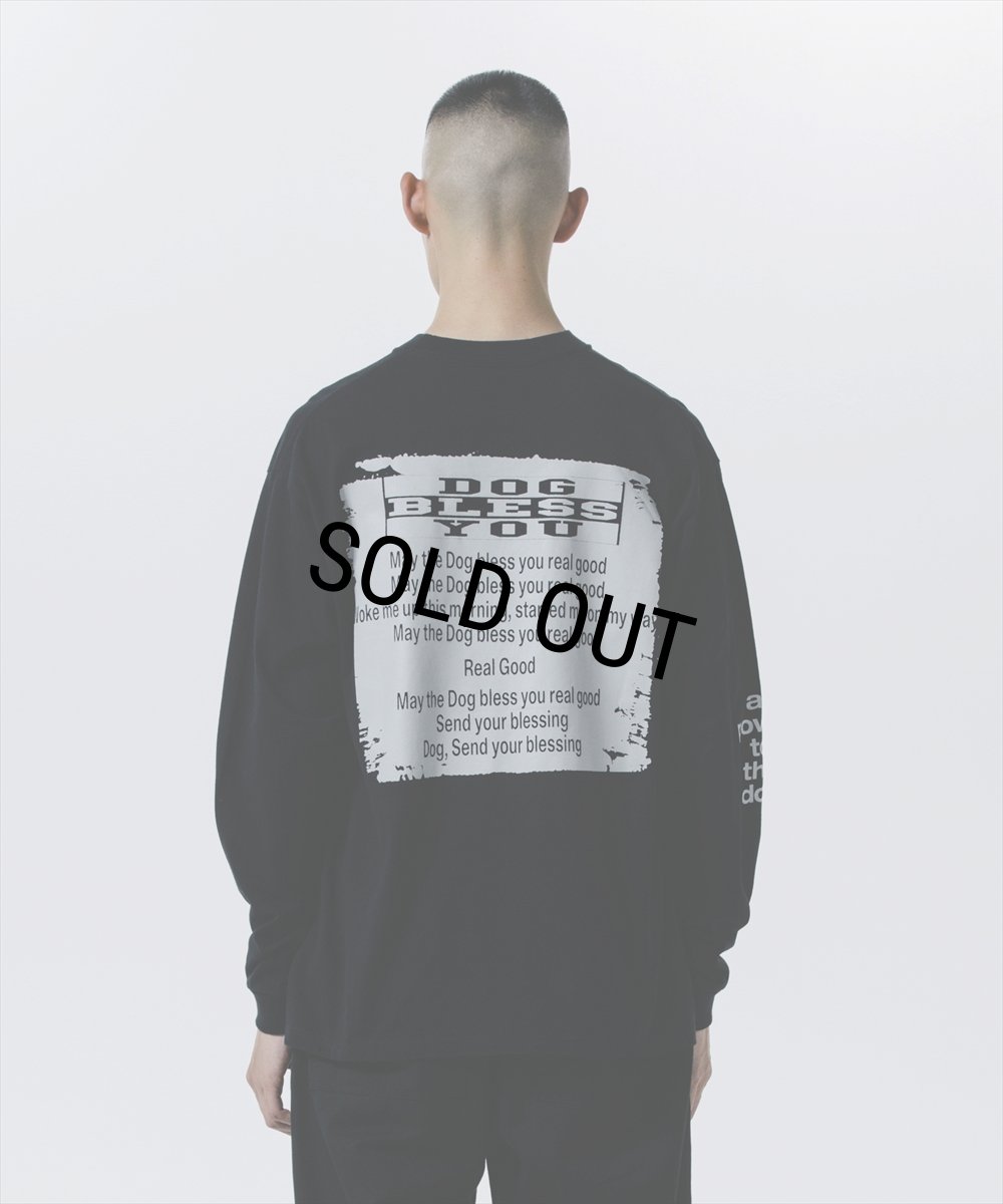 画像8: 【30%OFF】ROTTWEILER/GRAFFITI LS TEE（BLACK）［プリント長袖T-24秋冬］ (8)