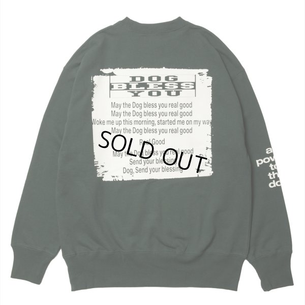 画像2: ROTTWEILER/GRAFFITI SWEATER（GREEN）［クルーネックスウェット-24秋冬］