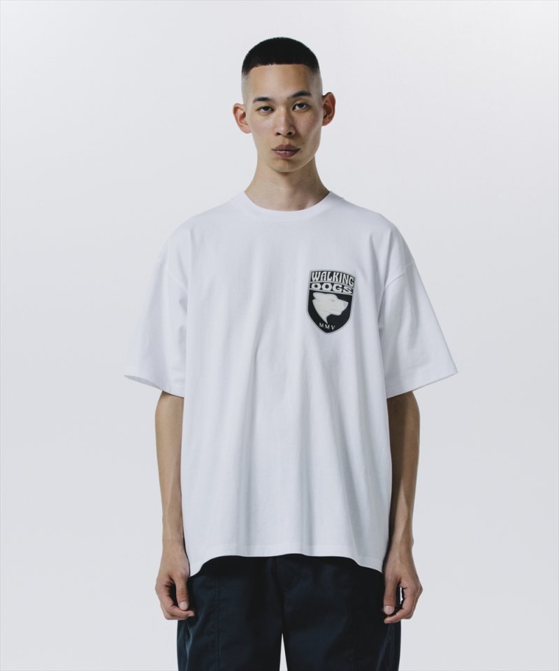 画像2: 【30%OFF】ROTTWEILER/WALKING DOG TEE（WHITE）［プリントT-24秋冬］