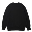 画像2: 【30%OFF】ROTTWEILER/WALKING DOG SWEATER（BLACK）［クルーネックスウェット-24秋冬］ (2)