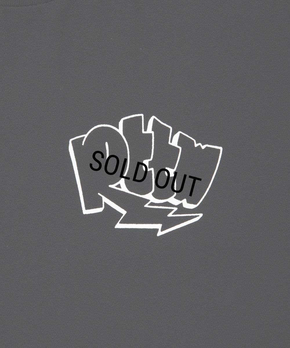 画像4: ROTTWEILER/GRAFFITI TEE（BLACK）［プリントT-24秋冬］ (4)