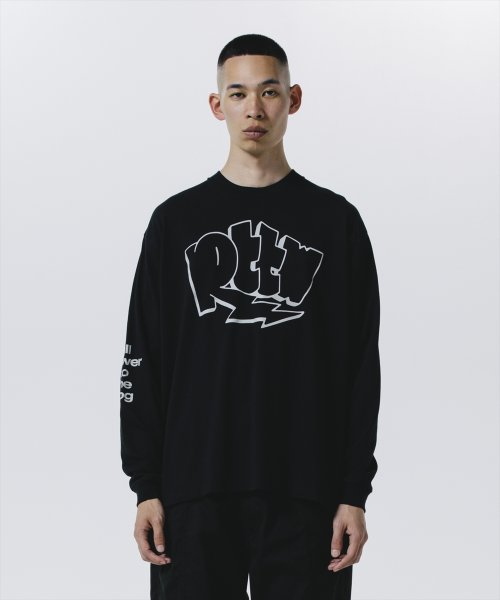 他の写真2: 【30%OFF】ROTTWEILER/GRAFFITI LS TEE（BLACK）［プリント長袖T-24秋冬］