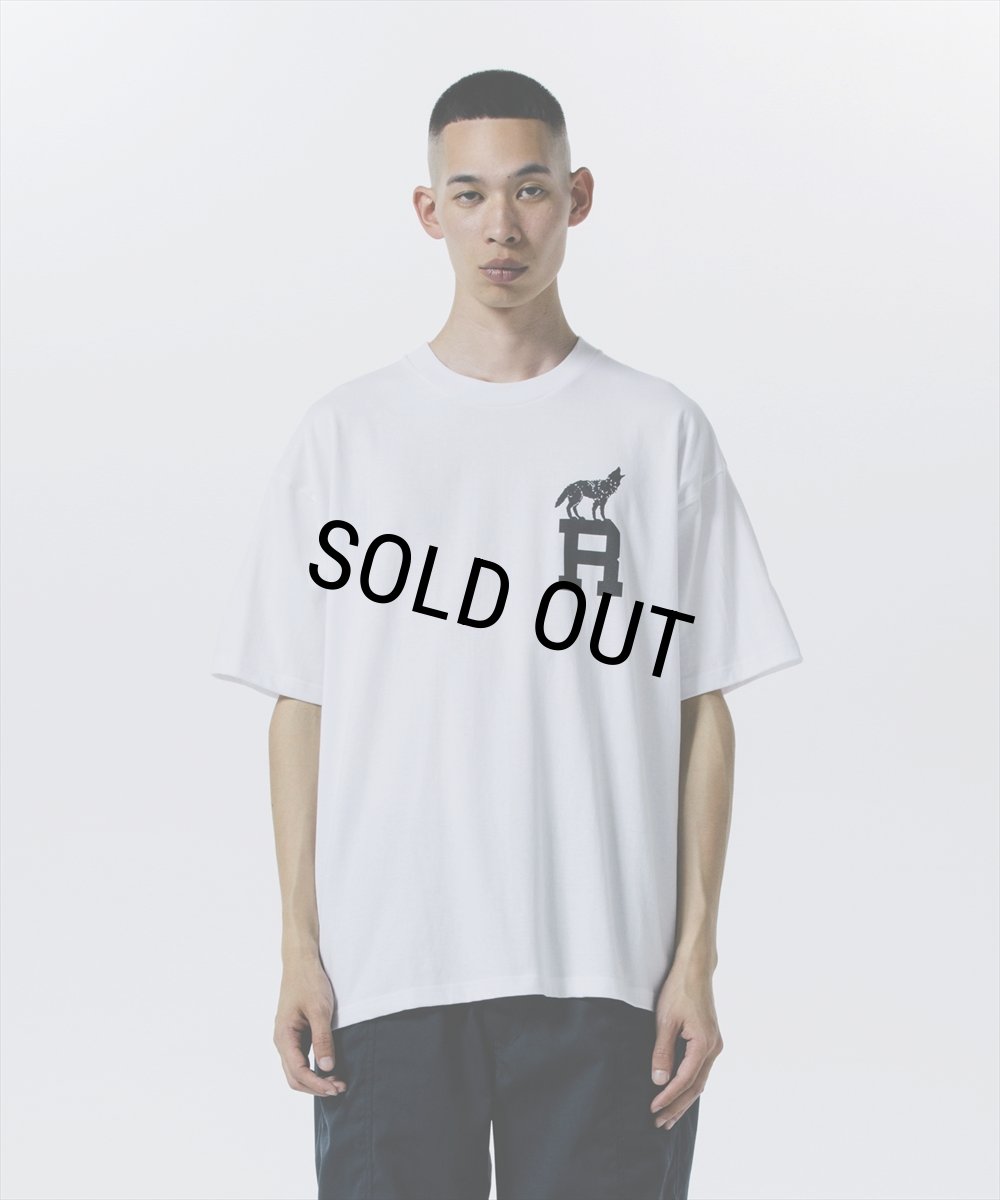 画像6: 【30%OFF】ROTTWEILER/DOG LOGO TEE（WHITE）［プリントT-24秋冬］ (6)