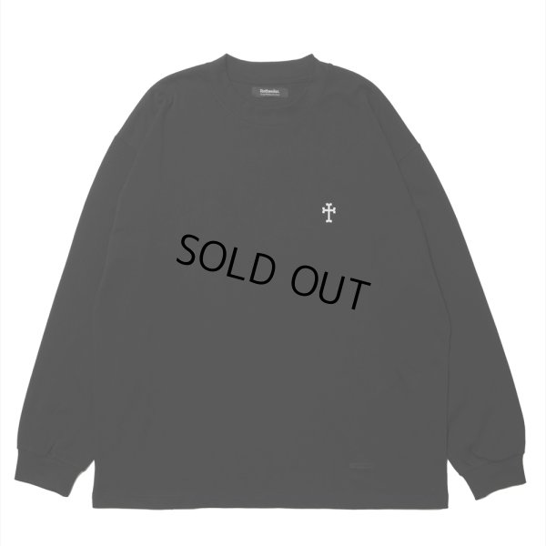 画像1: 【30%OFF】ROTTWEILER/R9 CROSS LS TEE（BLACK）［オリジナル長袖T-24秋冬］