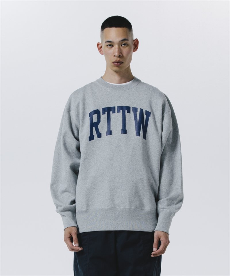 画像2: ROTTWEILER/RTTW SWEATER（GRAY）［クルーネックスウェット-24秋冬］