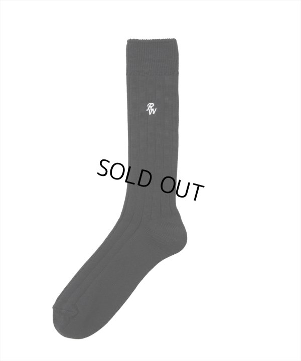 画像2: 【30%OFF】ROTTWEILER/R9 PURPLES SOX（BLACK）［ソックス-24秋冬］