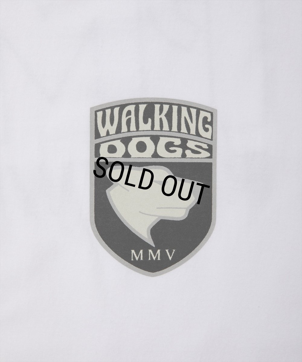 画像4: 【30%OFF】ROTTWEILER/WALKING DOG TEE（WHITE）［プリントT-24秋冬］ (4)