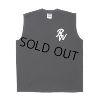 ROTTWEILER/R.W NO SLEEVE TEE（BLACK） 【30%OFF】［ノースリーブT-24春夏］